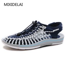 Sandals MIXIDELAI 2022 New Arrived Summer Sandals Men Shoes Quality Comfortable Men Sandals Fashion Design Casual Men Sandals Shoes