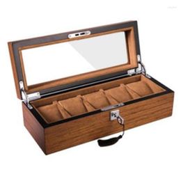 Watch Boxes Retro Wooden Display Case Jewellery Collection Storage Durable Packaging Holder Organiser Box Casket