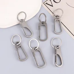 Keychains Titanium Alloy Camping Equipment And Accessories Car Outdoor Multifunctional Keychain Hiking