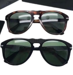 Superb Perso Unisex UnFolding Pilot sunglasses for men UV400 55 plank HD green lenses driving goggles elastic nose bridge design c8451451