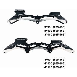 Skate Frame Shoes Inline 483 Chassis Both For Slalom Slide & Speed Boots 3 X90 110Mm 4*90 100 110 Wheels Aluminium High Ankle 95662