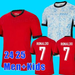 24 25 Portugal Ruben Ronaldo Portugiesisch 2024 2025 Portugal Fußballtrikot Herren Kinder Set Portugal Europa Cup Nationalmannschaft Fußball T-Shirt Sieg vorbei