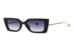 New ins popular fashion luxury designer cute cat eye flora oversized women ladies sunglasses pearl stand7488264