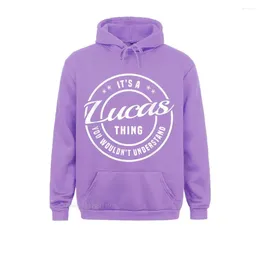 Mens Its a Lucas Thing Funny Personalized First Name Oversized Hoodie Design Hoods for Men Thanksgiving Day 4PGS