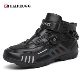 Boots Professional Motorcycle Racing Boots Winter Mtb Flat Cycling Shoes Men Speed Route Road Motorbike Sneakers Women Riding Sports