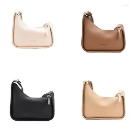 Cosmetic Bags Stylish Underarm Bag For Women Girls Luxury Crossbody PU Handbag Shoulder Wide Straps Shopping Dating