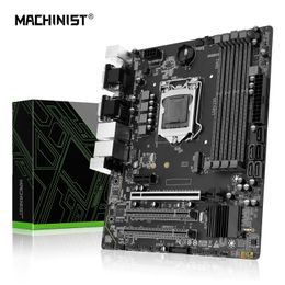 MACHINIST H97M PRO LGA 1150 Placa-mãe M-ATX Suporte DDR3 RAM Intel Core I3 I5 I7 E3 CPU SATA3.0 USB3.0 NVME NGFF M.2 240307