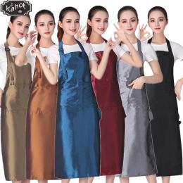 Tools Hairdresser Apron Cutting Hair Capes Waterproof Professional Beauty Salon Capes Hair assistant work clothes Long paragraph Apron