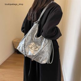 Cheap Wholesale Limited Clearance 50% Discount Handbag Small Dign Sier Dingdang Bag Tote Womens Trendy Texture Sweet Cool Spicy Girl Motorcycle