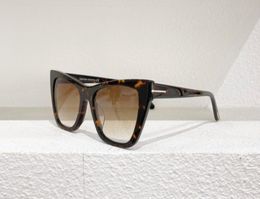 Cat Eye Sunglasses for Women 846 Havana Brown Shaded Ladies Fashion Shades Sun Glasses UV Lens with box3750129