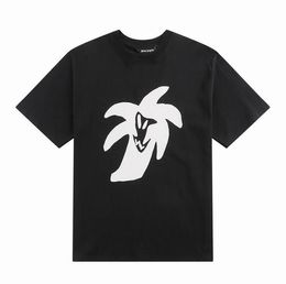 Designer Luxury Palms Angle Shirt Palms Angle Brand Coconut Tree Couple Short Sleeve Palms T Shirt Pattern Inkjet Bear Graffiti Letter P 9510