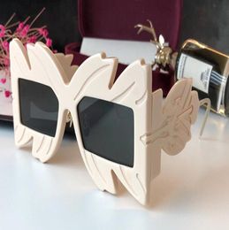 Luxury 0429 Black Acetate Square Mask Frame Popular 0429S Design Frame Popular UV Protection Sunglasses Top Quality Fashion Summe3859811