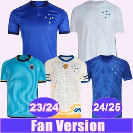 23 24 Cruzeiro WILLIAM Mens Soccer Jerseys MACHADO W.RIBEIRO M.VITAL 24 25 Home Away 3rd Special editions Football Shirts Aldult short sleeve Uniforms