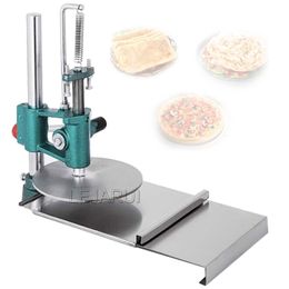 Manual Flat Bread Flattening Machine/20Cm Diameter Dough Sheet Pressing Machine Pizza Presser/Pancake Press Machine