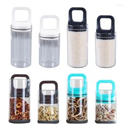 Storage Bottles Large Capacity Glass Sealed Jar Practical Vacuum Seal Canister For Ingredients