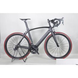 Bikes Design Fm098 Black Maaero Di2 Road Racing Bicycle With 5800 Groupset Fl Carbon For Selling Drop Delivery Sports Outdoors Cycling Otjxn