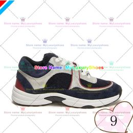 2024 Designer Running Shoes Chanelshoes Brand Channel Sneakers Womens Luxury Lace-Up Casual Shoes Classic Trainer Sdfsf Fabric Suede Effect City Gsfs 692