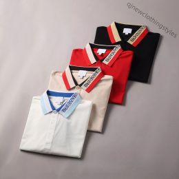 2024 Designer fashion top business clothing Polo Hugo logo embroidered collar details short sleeve polo shirt men's multi-color multi-colors Tee