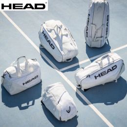 Bags 2023 Spring Summer Original HEAD PRO X Tennis Court Bag Dojokovic Same Type 6R 9R 12R Tennis Racket Bag Men Women Tenis Backpack