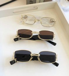 Occhiali da sole Gafas estilo Retro europeo y americano para mujer lentes sol moda coreana chulas de hombre estrellas personalidad 1724130