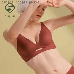 Bras SUJIIN Sexy Bras Bralette for Small Breast Women Plunge Padded Wireless Seamless Push-up Bras Comfortable Underwear Lingerie BhC24318