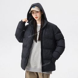 Mens Designer Down Jackets North Winter Parka Womens Carta Impressão Homens Parkas Casais de Inverno Roupas Jaqueta Quente ThickFashionable Camuflagem Casacos de Algodão