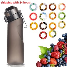 Air Up Flavoured Water Bottle Scent Cup 3 Free PodsFlavored Sports For Outdoor Fitness With Straw Flavour Pod 240314