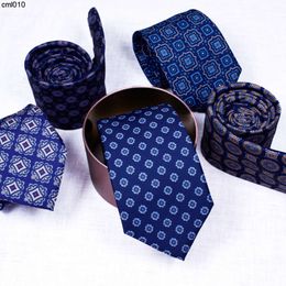 Designer Tie Tonivani-39 Printed Business Polyester Professional Mens Straight {category}