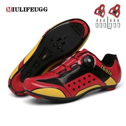 Boots 2022 Summer Speed Mtb Cycling Shoes with Clits Road Racing Bicycle Flat Sneakers Men Cleat Women Dirt Mountain Bike Spd Biking