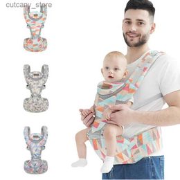 Carriers Slings Backpacks Baby Carrier Backpack Newborn to Toddler 6-in-1 Ergonomic Kangaroo Wrap Sling Travel Bag From 0-36 Months Baby Accessories L240318