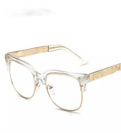 Fashion Designer Sunglasses Women Men Optics Prescription Spectacles Frames Vintage Plain Glass Eyewear7271636