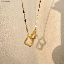 Gy0w Pendant Necklaces Simple Initial Dainty Designer Necklace Gold Sliver Plated Thin Chain Pendant Choker Light Weight Necklaces