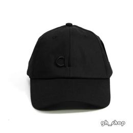 AL Yoga Cap Trucker Hats Baseball Cap Cotton Embroidery Hard Top Man And Women Casual Holiday Sun Protection Sun Hat UV Resistant Running Duck Tongue Hat 4966