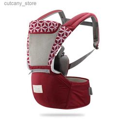 Carriers Slings Backpacks High Quality Baby Carrier Breathable Baby Backpack Bebe Kangaroo Infant Hipseat Belt Ergonomic Baby Sling Infant Kid Wrap L240318