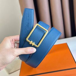 belts men designer H belt Leather Fashion Womens belts Accessories Luxury Letter Waistband Gold sliver belt Buckle High Quality Casual Business strap