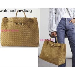 Handbag BottegaVenetas Andiamo Bags Genuine Leather Week China Woven Large LeatherVXGD