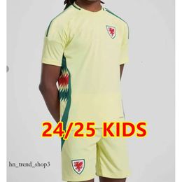 2024 25 Wales Soccer Jerseys BALE WILSON ALLEN RAMSEY World National Team Cup Rodon VOKES Home Football Shirt Short Sleeve Adult Uniforms Fans Player 325
