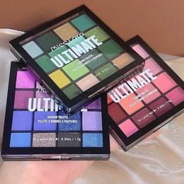 Eye Shadow 9 Square Grids 16 Colours Eye Shadow Matte Pearlescent Powder Delicate And Easy To Clear Eye Shadow Palette Green Spirit CosmeticL2403