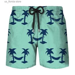 Men's Shorts Hot Casual 3D Printing Summer Beach Men Shorts Board Shorts Fresh Casual Quick Dry Strtwear Holiday 2023 New Swimming Pants Y240320