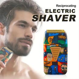 Hair Rechargeable USB Charging Beard Trimmers For Men Cordless Electric Hair Shaver 240313