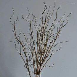 Decorative Flowers 1pcs Simulation Deadwood Fake Dry Vine Plant Artificial-Tree Branch Home-Decor 70cm Artificial Decorations Plants