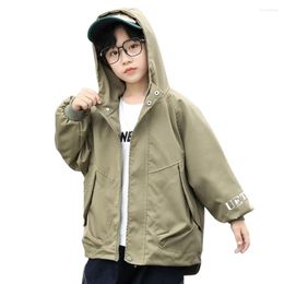 Jackets Boys Jacket Outerwear Cartoon Pattern Coat For Spring Autumn Children Coats Casual Style Clothes
