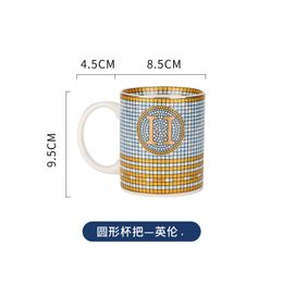 Creative Mug Men's and Women's Ceramic Cups Student Household Couple Milk Coffee Cup Large Capacity Mug