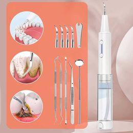 Oral Irrigators Dental calculus remover electric ultrasonic tooth scale irrigator sink remover oral tooth tartar remover J240318