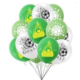 Party Decoration Soccer Theme DIY Birthday Accessories Banner Football Flag Cake Card Insert Balloon Set Layout Supplies