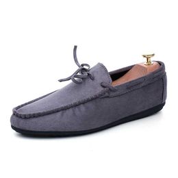 HBP Non-Brand Social boy loafer mens shoes 2024 spring new style New Korean lazy casual high quality