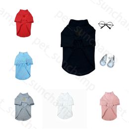 Stylish Casual Dog Base Shirt Summer Luxury Dog Blouse Designer Schnauzer French Bucket Thin Sweatshirt