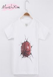 2019 New Casual Children Tshirt Basketball Sports 3D Cotton Short Child Shirt Kids T Shirts For Girl And Boy Tops Baby Clothes T15228042