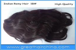 Men039s Toupee Indian Remy Human Hair Size 10inch x 8inch Natural Color1b Wave Men039s Wig Hair Replacement 50167669904148