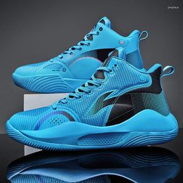 Basketball Shoes Fashionable High Top Casual Sports Men's Quality Multi-color Trend